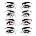 Face Gems – Face Jewels - Self-Adhesive Rhinestone Face Jewels for Makeup, Party & Rave Looks - Eye Gems, Face Glitter, Festival Face Gems, Glitter Tattoo, Self- Adhesive Festival Gems (Multicolor)