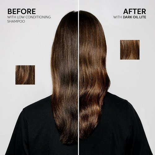 Sebastian Professional Dark Oil Lite - Ultra Light Styling Hair Oil | 1 Fl Oz for Smooth, Shiny Hair