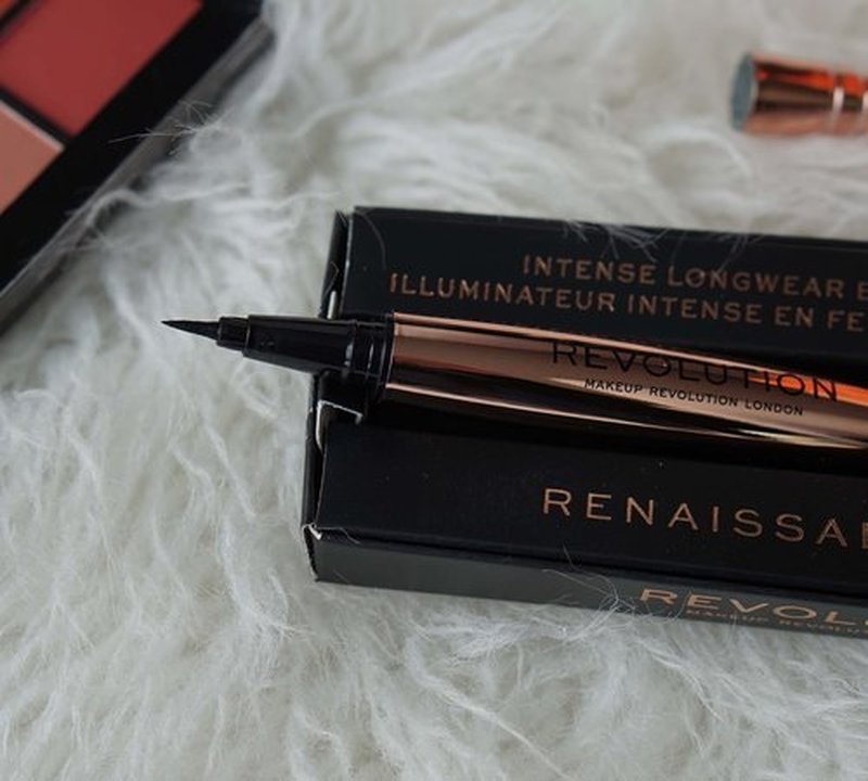 Revolution, Renaissance Flick Liquid Eyeliner, Long-Lasting Liner with Easy Application, Vegan & Cruelty-Free, 0.95 oz (Pack of 2)