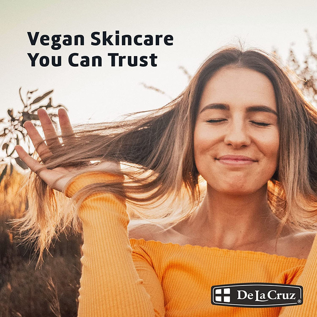 De La Cruz Sweet Almond Oil - Expeller Pressed Almond Oil for Skin and Hair 8 FL. OZ. (236 mL)