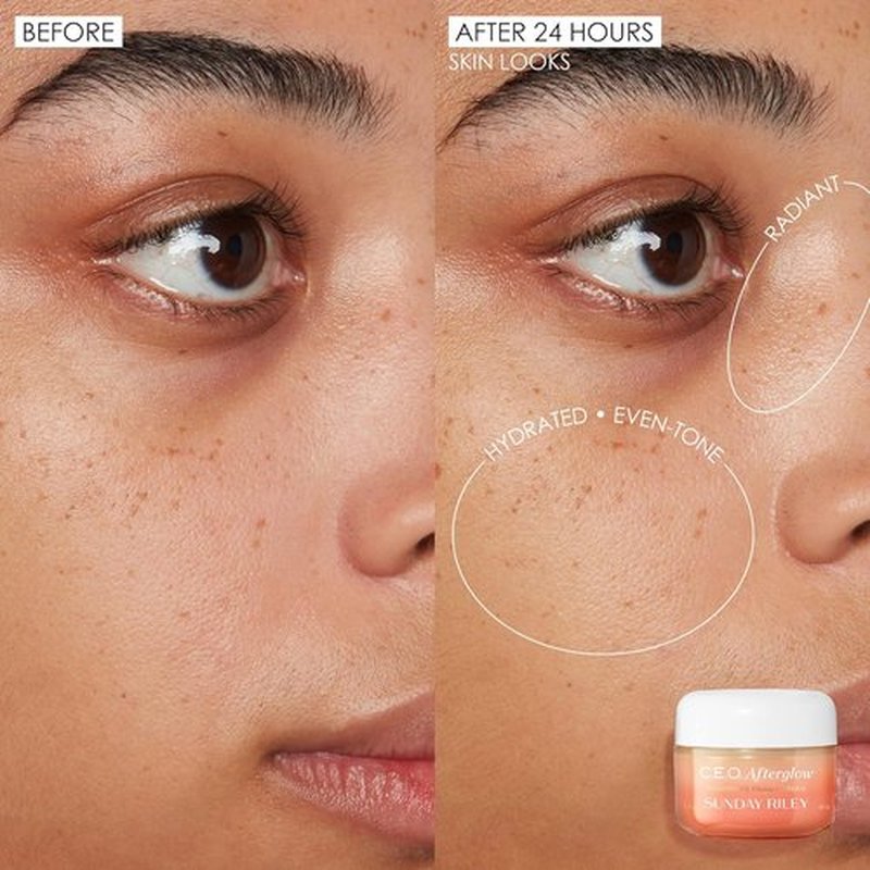 Sunday Riley C.E.O. Afterglow Vitamin C Face Moisturizer - Brightening & Hydrating Cream