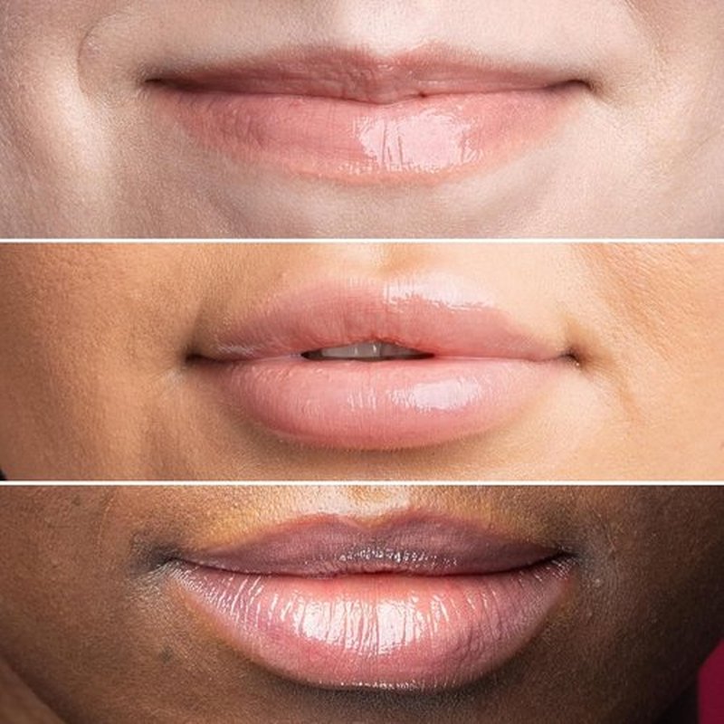 Cheekbone Harmony Lip Gloss - Birch | Moisturizing, Non-Sticky Formula with Shea Butter, Vegan, 0.22 oz.