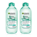 Garnier Micellar Water - Hydrating Facial Cleanser & Makeup Remover with Hyaluronic Acid | 13.5 Fl Oz (400mL) - 2 Count