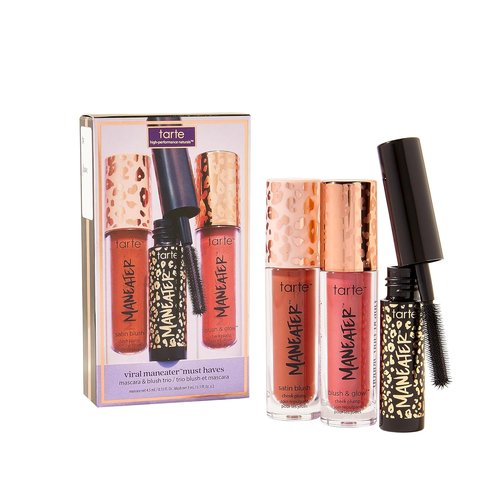 Tarte Maneater Mascara - Extreme Curl & Volume for 16HR Longwear | Ultra-Creamy Eye Makeup