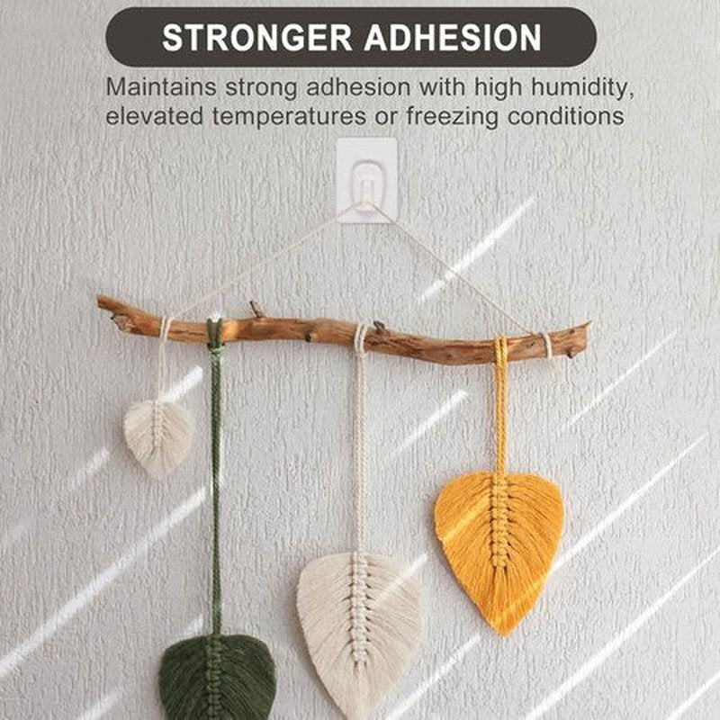 Skiennix 27 Pack Small Adhesive Wall Hooks - Clear Mini Hooks for Damage-Free Hanging Decor & Cables