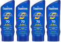 Coppertone Sport Sunscreen Lotion,Broad Spectrum SPF 70 Sunscreen Multi Pack,7 Fl Oz,(Pack of 4)
