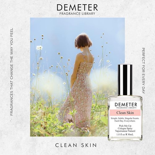 Demeter Natural Perfume Spray - Clean Skin Scent for Women | 1 oz Fragrance