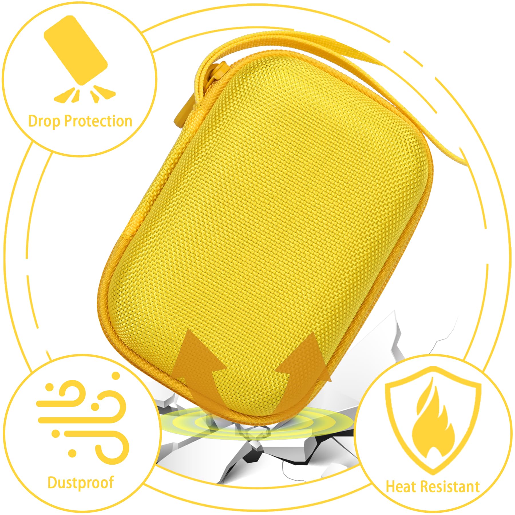 Aenllosi Hard Storage Case Compatible with Kodak PIXPRO WPZ2 Rugged Waterproof Digital Camera