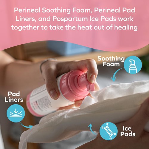 Dr. Talbot's Mom Perineal Soothing Foam - Cooling Postpartum Relief with Witch Hazel and Citroganix - Postpartum Essentials - 5 fl oz
