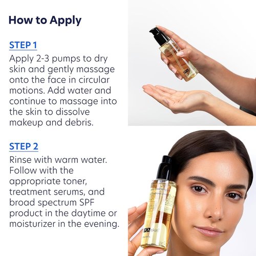 PCA SKIN Daily Cleansing Oil - Deep Pre-Cleansing Facial Oil for Radiant Skin | 5 oz