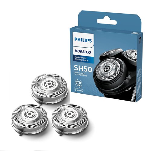 Philips SH50/52 Replacement Head for Series 5000 Shavers - Precision Cutting Performance