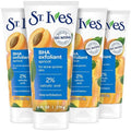 St. Ives Acne Control Face Scrub - Deep Exfoliator with Salicylic Acid for Radiant Skin | 6 oz, 4 Pack
