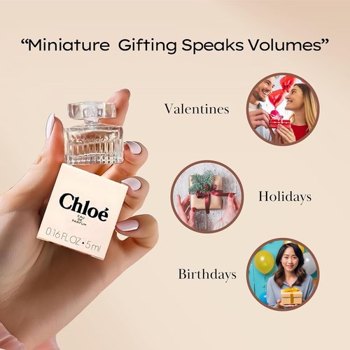 Chloe Perfume for Women - EDP Mini Splash | 0.16 Fl Oz - Elegant Fragrance for Daily Wear