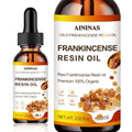AININAS Organic Frankincense Resin Facial Oil - Reduces Fine Lines & Wrinkles, Soothes & Repairs Skin, Deep Hydration for Face & Body - 2 Fl Oz - Natural Anti-Aging Serum for Women & Men