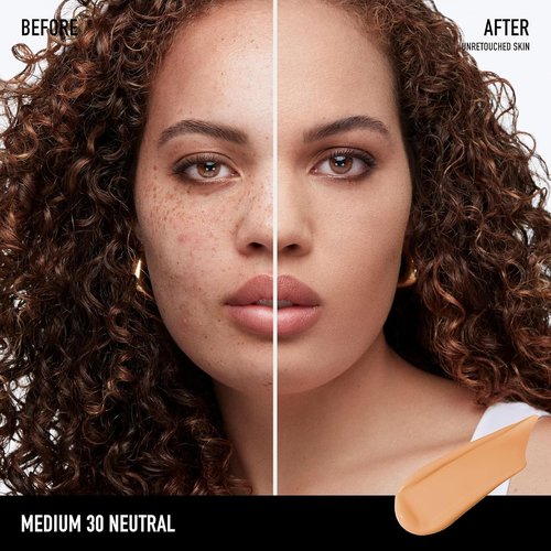 bareMinerals Barepro Liquid Foundation - Full Coverage SPF 20, Breathable & Vegan, Natural Matte Finish