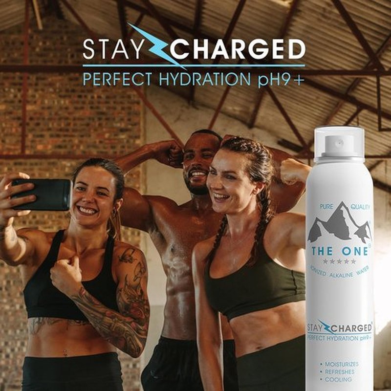 THE ONE Ionized Alkaline Water - Pure Hydration Mist for Refreshing Facial & Body Care