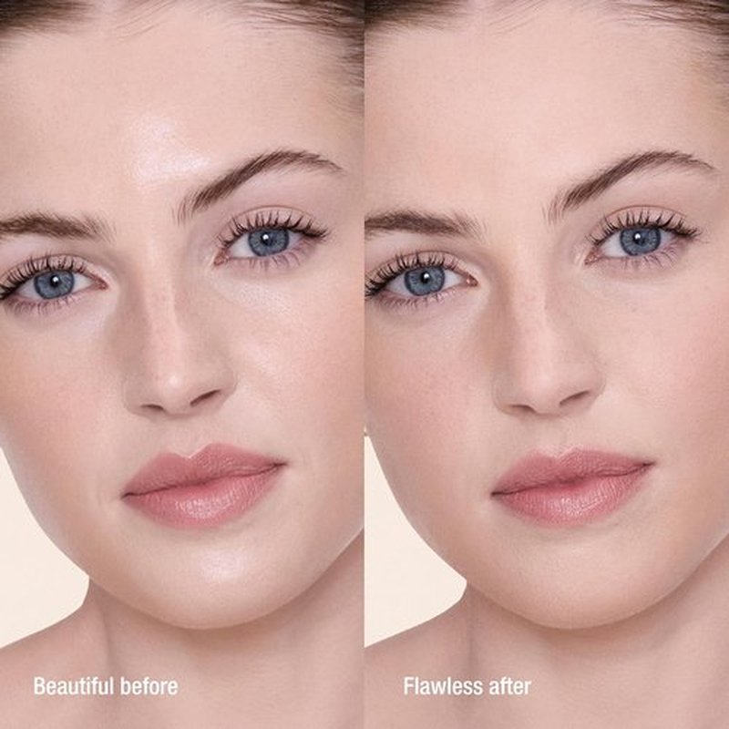Charlotte Tilbury Airbrush Flawless Finish Setting Powder - Pore-Blurring Formula for Shine Control & Soft-Focus Finish