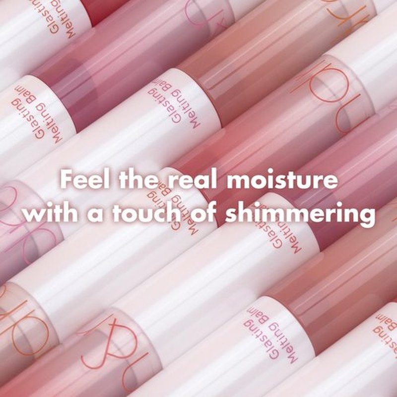 rom&nd GLASTING MELTING BALM 04 HIPPIE BERRY - K-Beauty Hydrating Lip Gloss Stick for Crystal Water-Gloss Shine, Vivid Long-Lasting Tint & Plump, Non-Sticky Comfort