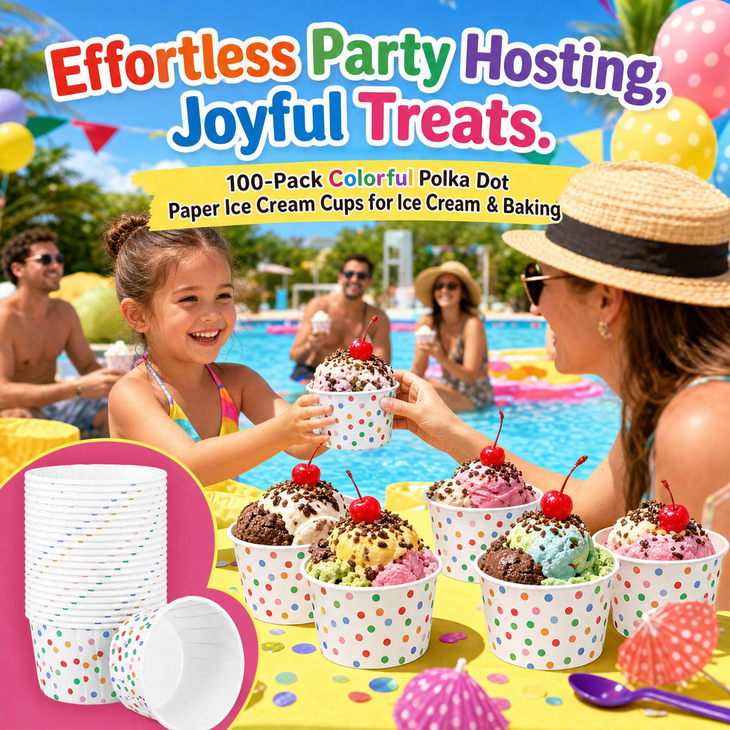 Housoutil Wooden Sticks with Holes 5.90 Inch Craft Ice Pop Sticks Pre-Drilled Ice Cream Sticks for Cake Pops Treats DIY Craft Projects