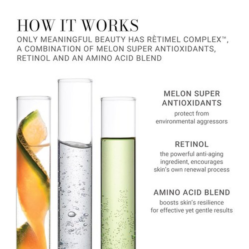 Meaningful Beauty Age Recovery Night Crème - Retinol-Infused Anti-Aging Formula