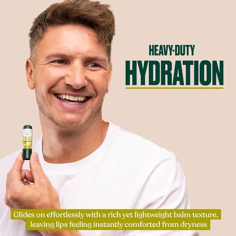 The Body Shop Hemp Lip Care - Heavy Duty Moisturizing Formula | 0.14 Oz, Green