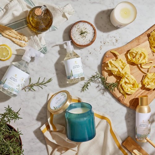 Thymes Cyprus Sea Salt Hand Wash - Refreshing Scent | 15 fl oz Bottle