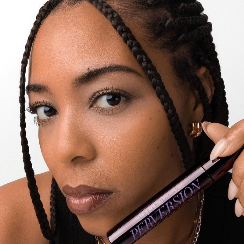 Urban Decay Perversion Mascara - Black Volumizing & Lengthening, Smudge-Resistant, 16HR Wear, Vegan Formula