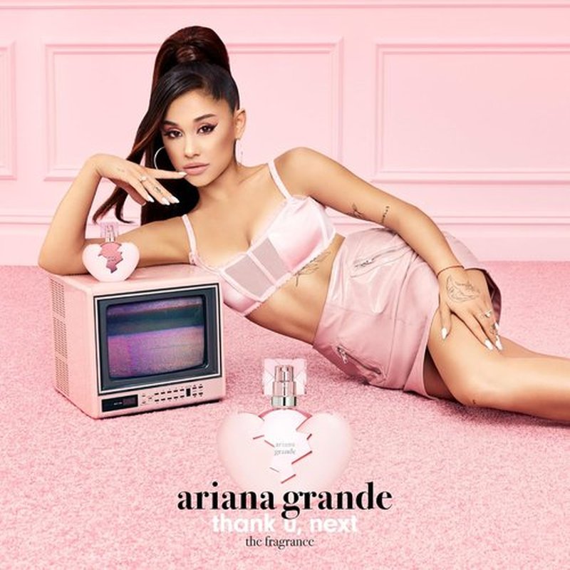 Thank U, Next by Ariana Grande - Women’s EDP Spray | Floral Fruity Fragrance, 3.4 oz