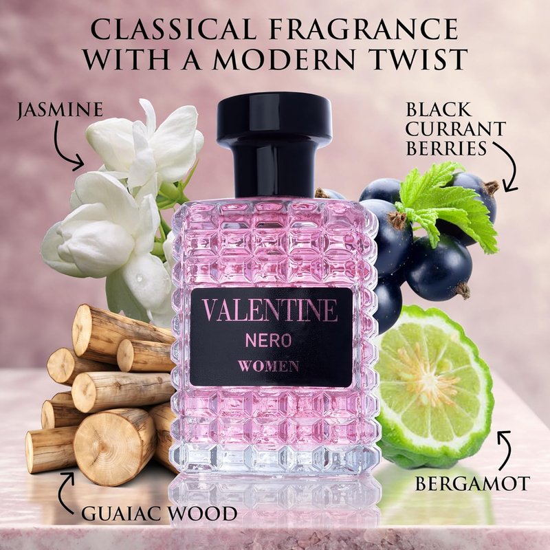 URBAN COLLECTION Eau De Parfum for Women - Amber Floral & Bourbon Vanilla Fragrance | Elegant 100ml Bottle