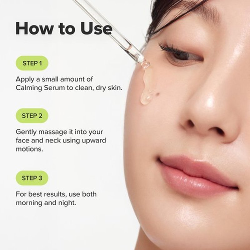 Beauty of Joseon Calming Serum Green Tea Panthenol Soothing, Moisturizing Sensitive, Acne-Prone, UV Irritated Skin, Daily Korean Skin Care for Men and Women (2 Fl.Oz.)