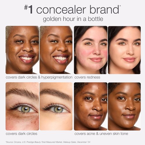 Tarte Shape Tape Radiant Concealer - Medium Coverage, Hydrating Finish for Dark Circles & Fine Lines