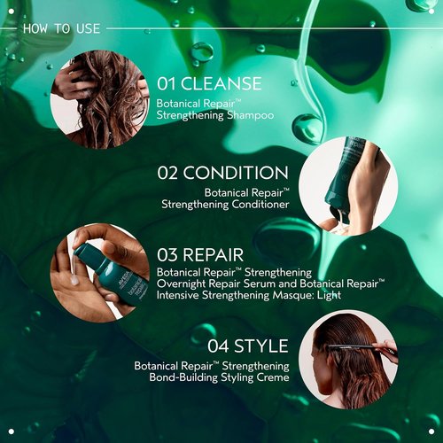 Aveda Botanical Repair Strengthening Shampoo - Strengthens & Repairs Damaged Hair | 94% Naturally Derived, Silicone Free