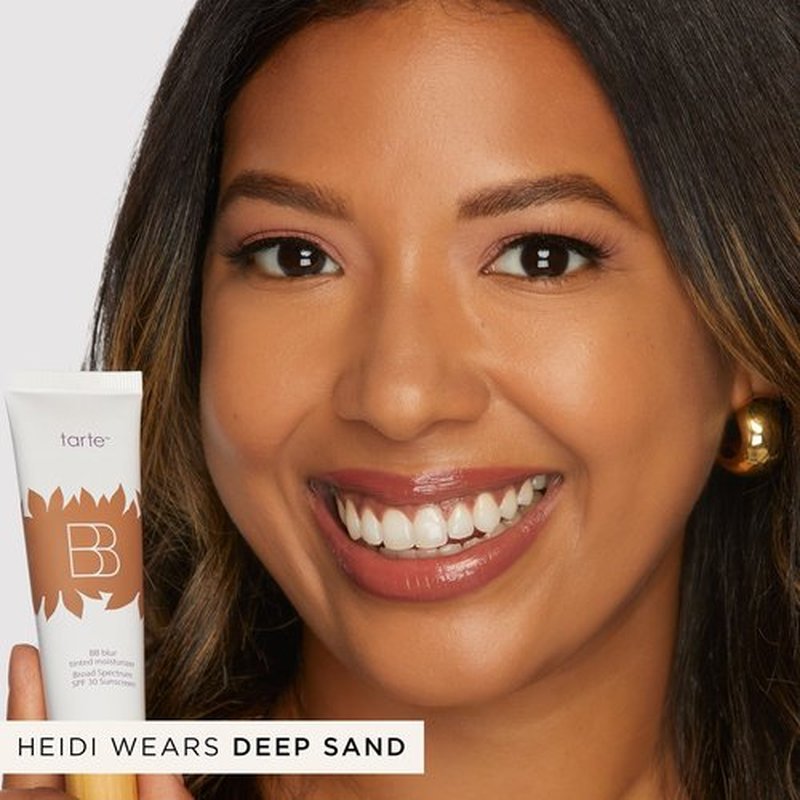 tarte BB blur tinted moisturizer Broad Spectrum SPF 30 – Medium Buildable Coverage with Natural Lightweight Matte Finish, Vegan & Cruelty-Free, full size, fair-light