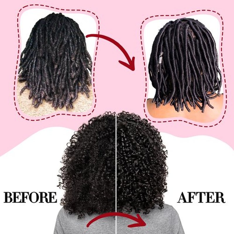 2PCS Rose Water for Hair Loc Spray Moisturizing Refreshing for Locs - Rose Water Hair Scalp Moisturizer - Hydrating Dreadlock Moisturizer to Nourish the Scalp Rosewater & Peppermint Spray Prevents Dry
