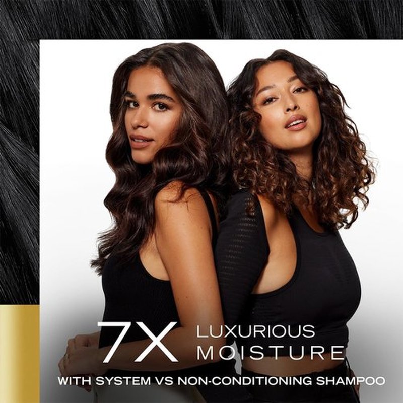 TRESemmé Travel Shampoo, Conditioner & Hair Gel – Rich Moisture Hair Products + Alcohol-Free Styling Gel, 24H Frizz Control (3 Piece Set)