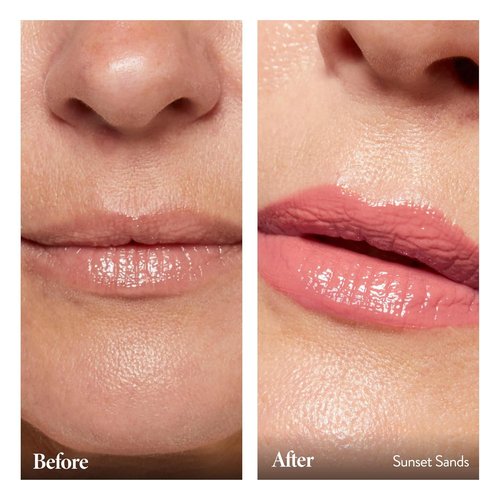 Laura Geller New York Shine-N-Shield Lip Balm SPF 15 - Nourishing Hydration & Lip Protection, Golden Hour