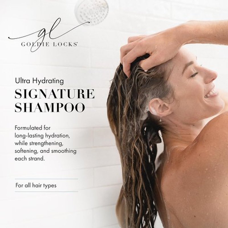 Goldie Locks Ultra Hydrating Shampoo - Sulfate-Free Moisturizer for Color-Treated Hair - 8.45 fl oz