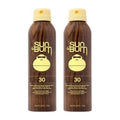 Sun Bum Original SPF 30 Sunscreen Body Spray - Broad Spectrum Moisturizing Sunscreen with Vitamin E - Hawaii 104 Act Compliant (Made without Octinoxate & Oxybenzone) - 6 oz (Pack of 2)
