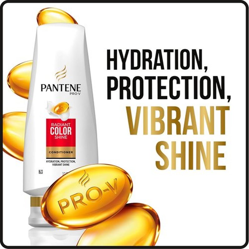 Pantene Pro-V Radiant Color Shine Conditioner - 17.7 Fl Oz | Enhance Color & Shine