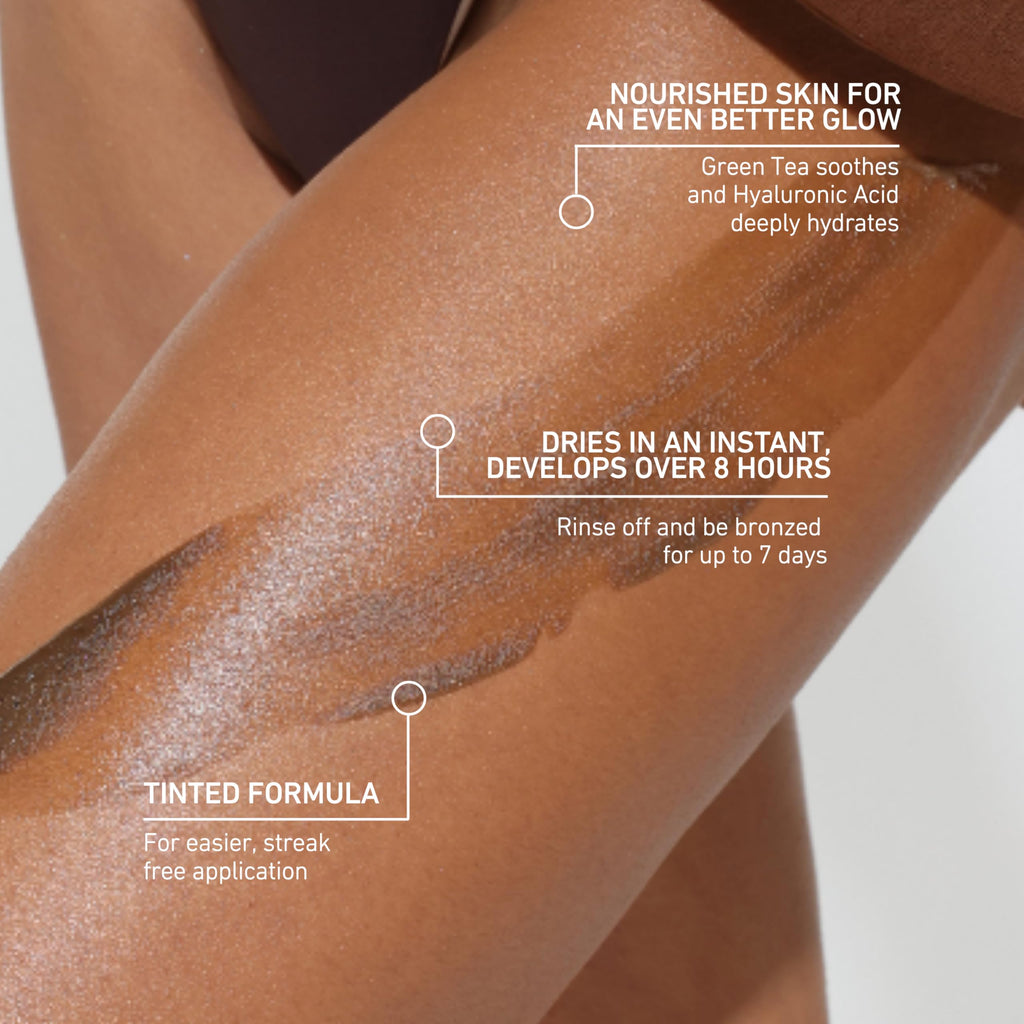 VITA LIBERATA Tinted Self Tanner Mousse - Ultra Dark 6.76 Fl Oz, Lightweight & Fast Drying Formula, Tinted For Easy Application, Lasting Tan, Formulated with Organic Aloe Vera & Hyaluronic Acid