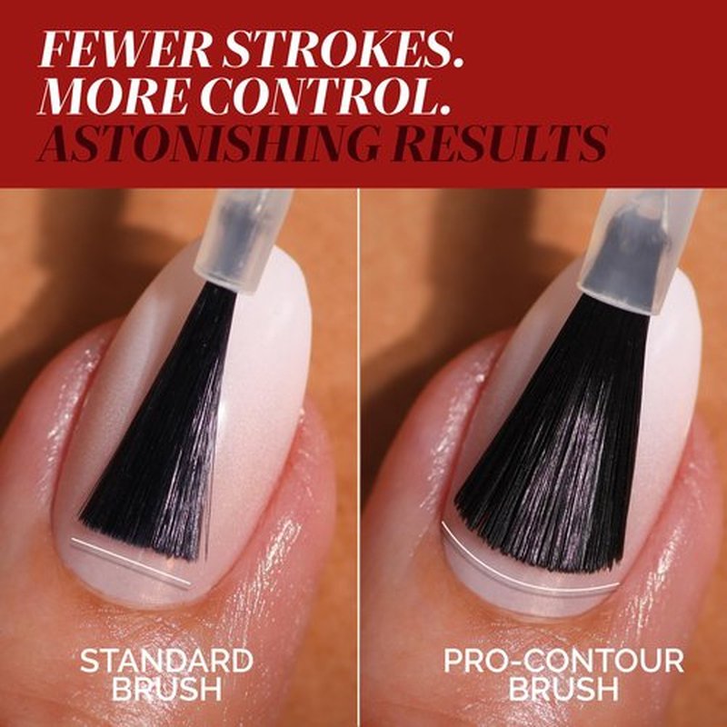 LONDONTOWN lakur Nail Polish - Chip-Resistant, Non-Toxic, Conditions & Hydrates Nails | Glossy Maroon Red, Naughty List, .40 fl oz