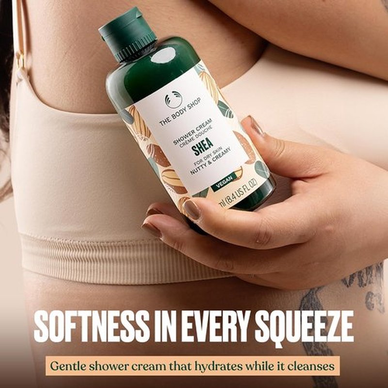 The Body Shop Nourish & Flourish Shea Body Care Gift Set - Vegan 5-Piece Collection