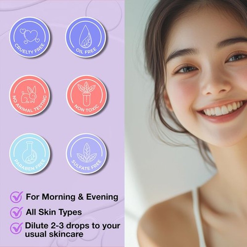 Korean Bakuchiol Concentrate Mix-in Serum 30,000 ppm - High Potency Retinol Alternative | Wrinkle Reduction Skin Firming & Smoothing - Anti-Aging Sensitive Skin Vegan & Cruelty-Free Non-GMO 2 oz