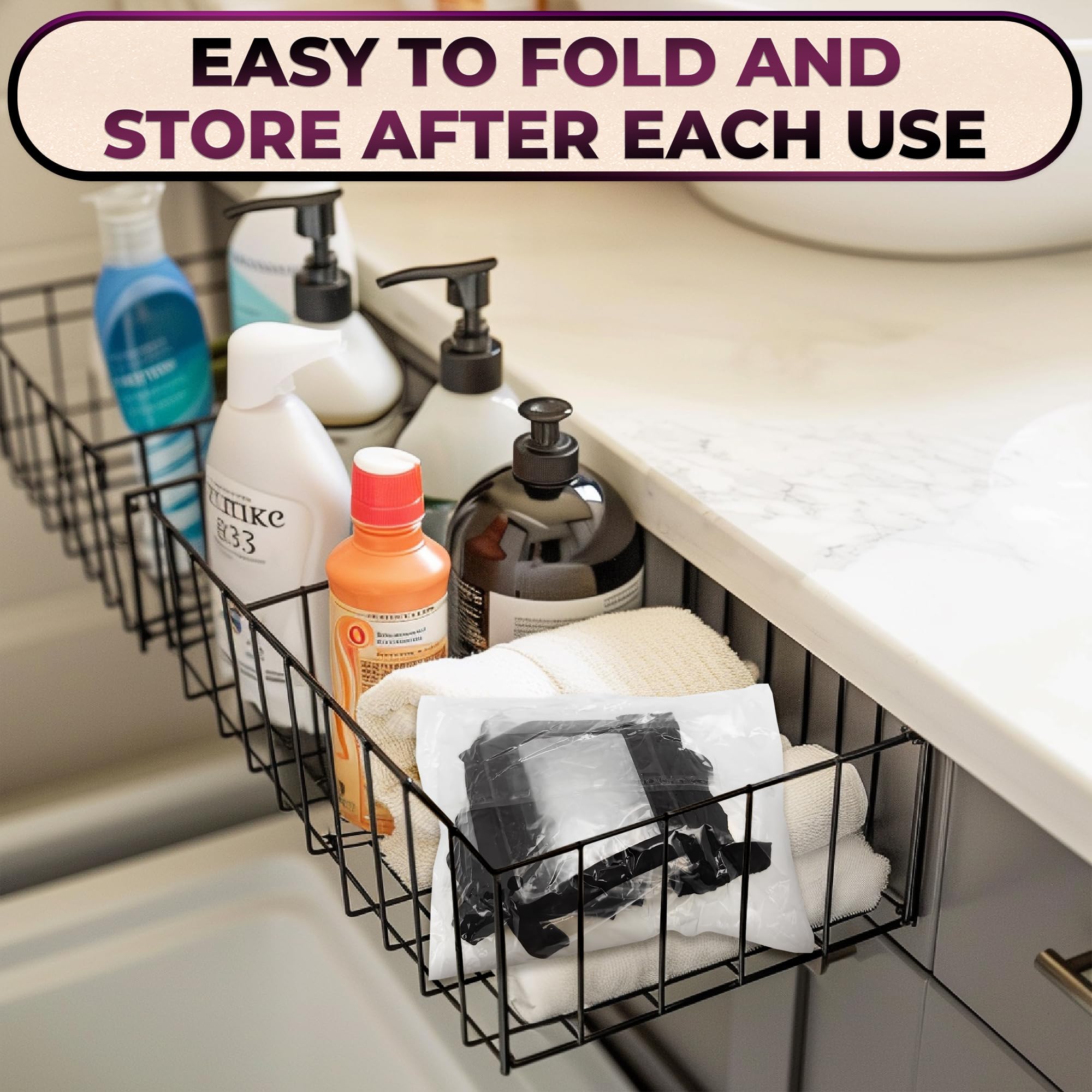 Hair Funnel for Washing Hair for Elderly, Adjustable, Reusable PVC