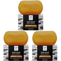 ONE Bar Healing Turmeric, Fragrance Free 3.5 oz 3 Pack - Shave, Shower, Shampoo, face, beard, body, hair/scalp, SuperFAT “oil” Infused: Avocado, Mango, Olive, Coconut, Argan, Nourishing Oil.
