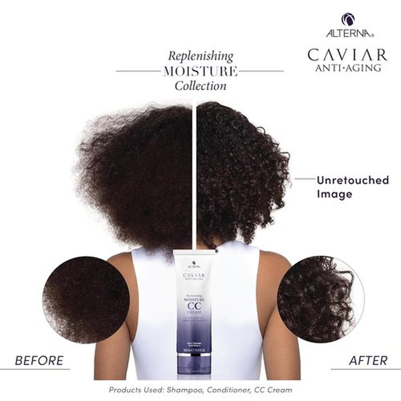 CAVIAR Anti-Aging CC Cream - 10-in-1 Hair Protection & Treatment | Nourishes, Restores, Hydrates