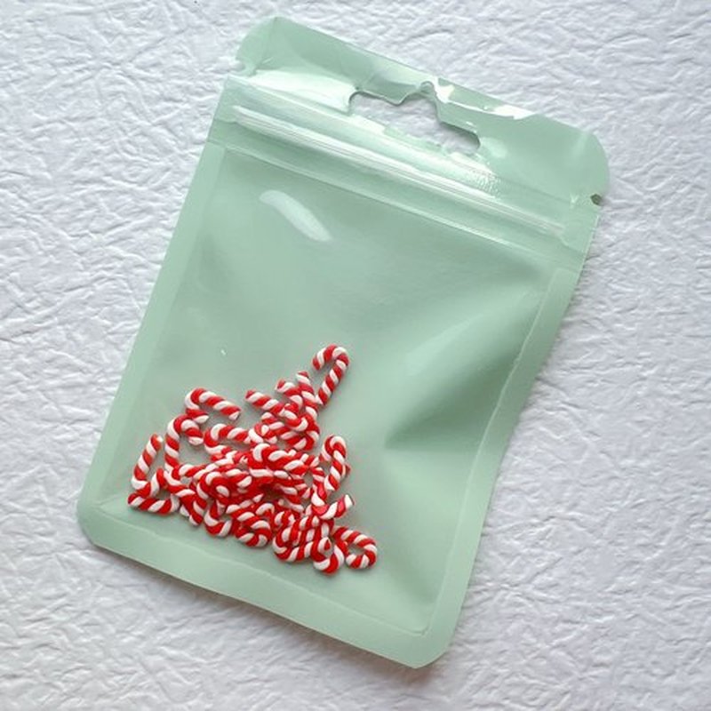 NAIL ANGEL 30PCS/Bag Nail Art 3D Polymer Clay Christmas Candy Shape Decoration 10320