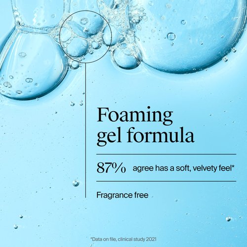 Neutrogena Hydro Boost Face Wash, Fragrance Free, Hydrating Facial Cleanser with Hyaluronic Acid, Daily Foaming Face Wash & Makeup Remover, Hypoallergenic Gel Cleanser, 12 fl. oz
