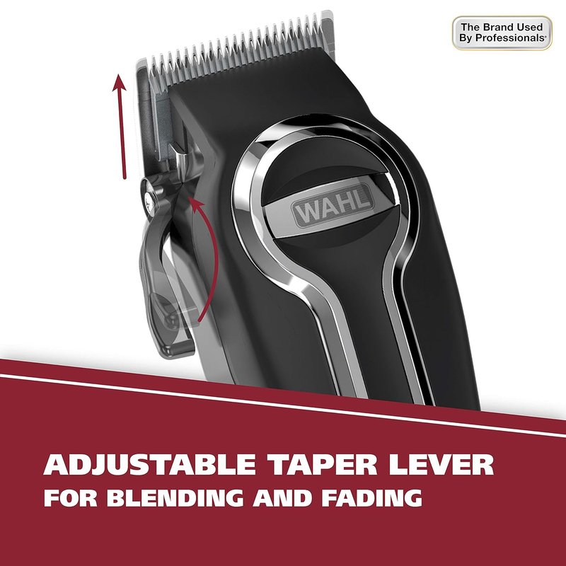 Wahl USA Elite Pro Hair Clipper - High-Performance Corded Grooming Kit for Men | Model 79602M