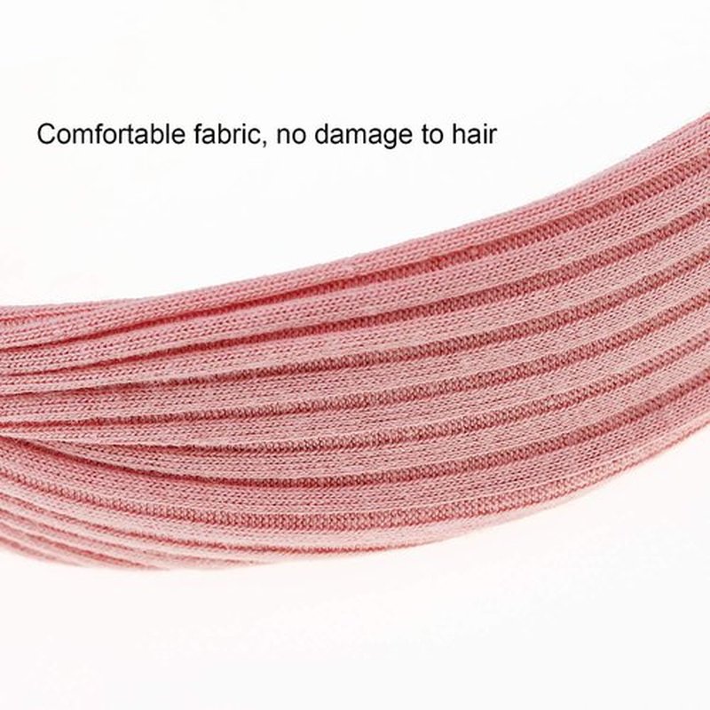 AQOKKA Knotted Headbands for Women Girls Non Slip Boho Wide Top Knot Turban Hairbands Fashion Ribbing Head Wraps Hair Bands Accessories